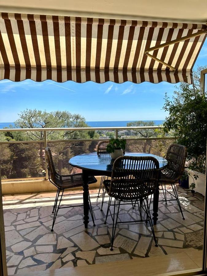 Bel Appartement Avec Vue Mer Villeneuve-Loubet Eksteriør bilde