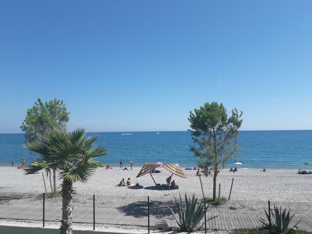 Bel Appartement Avec Vue Mer Villeneuve-Loubet Eksteriør bilde